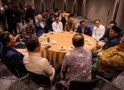 Gubernur Andra Soni Hadiri Pengukuhan Pengurus Nasional Karang Taruna