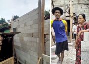 RTLH di desa Pagintungan Tidak Selesai di bangun,Anggaran di duga di korupsi oleh kades 