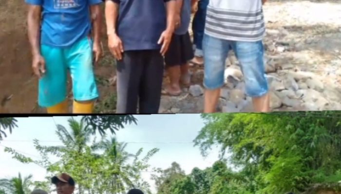 Viral, Warga kampung Cikareo, Kc Cikulur Bangun Jalan Desa Swadaya Tanpa Bantuan Pemerintaan desa maupun Pihak instansi -instansi terkait, 