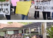 Koalisi Aktivis Bersatu Demo Kantor Dinas Kesehatan, Desak Usut Tuntas Dugaan Pungli di Puskesmas Kumpai dan Minta Bupati Evaluasi 
