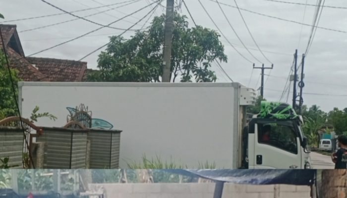 Pabrik olahan daging ayam di desa tambakbaya di keluhkan warga karena bau dan diduga belum memiliki izin 