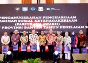 Perkuat Perlindungan Pekerja, Pemprov Banten dan BPJS Ketenagakerjaan Gelar Paritrana Award