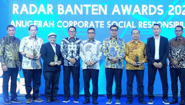 Wakapolda Banten Hadiri Penganugerahan CSR Radar Banten Awards 2025
