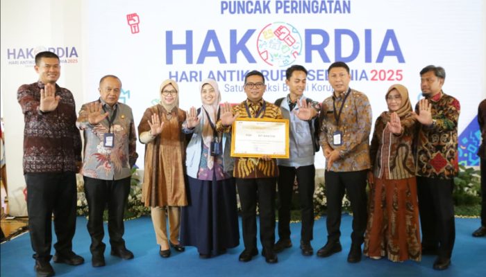 Raih Juara 1 FORPAK API Nasional, Pemprov Banten Buktikan Komitmen Membangun Integritas