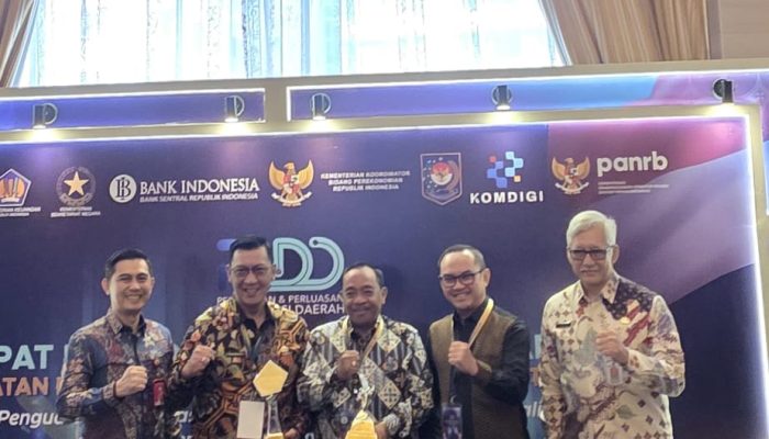 Pemerintah Kota Cilegon Raih Penghargaan Terbaik I Kategori Rookie of The Year – Champions TP2DD 2025