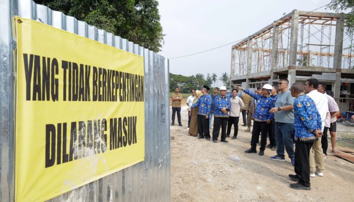 Tinjau Pembangunan Sekolah di Tangerang, Gubernur Banten Andra Soni Pastikan Fasilitas Pendidikan Siap Digunakan
