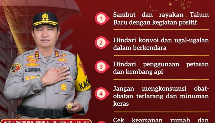 Kapolres Cilegon Keluarkan Himbauan Kamtibmas Jelang Malam Tahun Baru 2026