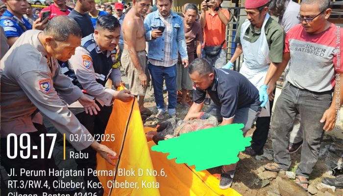 Anggota Polres Cilegon dan Polsek Cibeber temukan Balita 3,5 tahun dinyatakan hilang Ditemukan Meninggal Dunia di Selokan