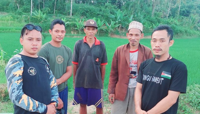 Sawah Warga Yang Diduga Terkena Dampak Lingkungan Perusahaan Peternakan Ayam, King Naga Dan Ider Alam Geram