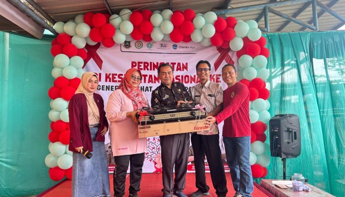 MERIAH! Puskesmas Ciwandan Peringati HKN ke-61 dan Hari AIDS Sedunia, Apresiasi Kader, Kelurahan, dan Perusahaan