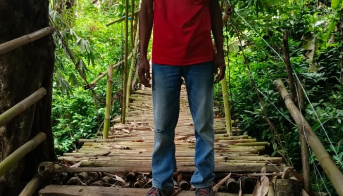 Warga Dusun 2 Tanjung Agung Harapkan Perhatian Pemerintah untuk Jembatan Ulok Tabak