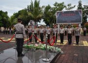 Kapolres Lebak Pimpin Upacara Kenaikan Pangkat Personel Polres Lebak Periode 1 Januari 2025