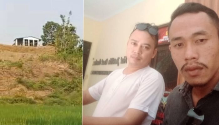 Ketua LSM GMBI Distrik Lebak Bersama OKK Ormas Badak Banten DPD Kab Lebak Geram Terhadap Adanya Perusahaan Peternakan Di Kp Cikapek Desa Sargeni Yang Di Duga Merusak Tahan Warga