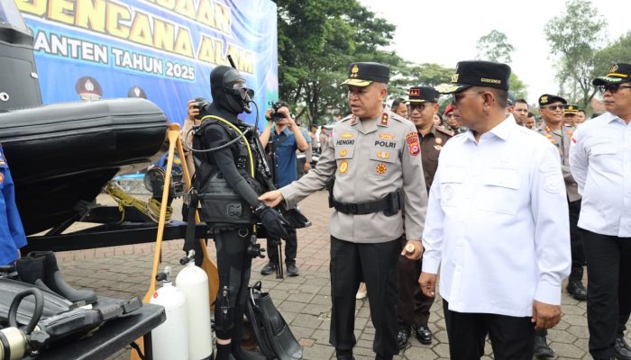 Antisipasi Bencana, 30 Personel SAR Polda Banten Disiagakan di Pandeglang dan Lebak