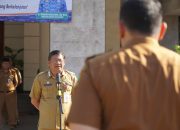 Plt Asda I Kota Cilegon Tekankan Disiplin ASN dan Ajak Berpartisipasi Berikan Bantuan Kemanusiaan