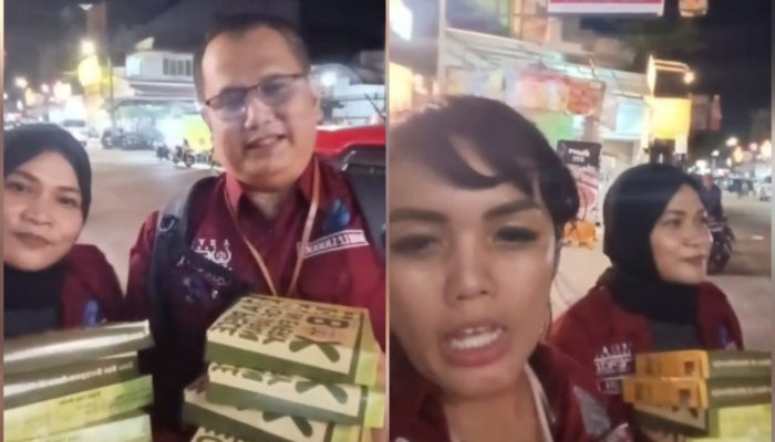 SUASANA MALAM HARI, TIM FERADI WPI BERBAGI KASIH KEPADA WARGA DI JAKARTA UTARA