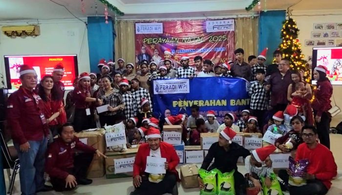 PENYERAHAN DANA CHARITY DARI FERADI WPI KEPADA YAYASAN PANTI ASUHAN PONDOK KASIH AGAPE