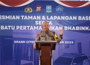 Tingkatkan Respons Cepat, Polda Banten Laksanakan Ground Breaking Rumah Kantor Bhabinkamtibmas