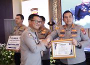 Kapolda Banten Serahkan Penghargaan Lomba Video Pendek Pamapta kepada Jajaran Polres