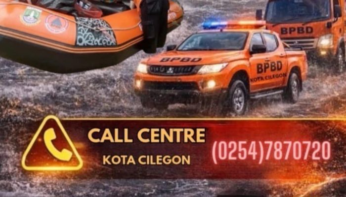 Butuh Bantuan Saat Cuaca Ekstrem? Hubungi Call Centre BPBD Cilegon