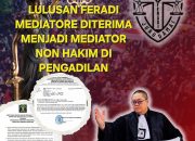 Anggota FERADI MEDIATORE Resmi Diterima sebagai Mediator Non Hakim di Pengadilan Negeri Banjarmasin