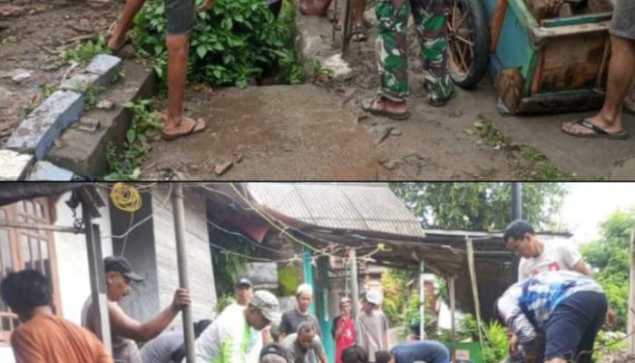 Empat Kali Ambruk, Jalan Jombang Kali Baru Diperbaiki Swadaya