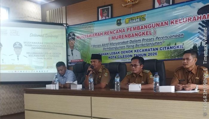 Musrenbang Kelurahan Lebak Denok Rumuskan Prioritas Pembangunan 2026 di Tengah Penyesuaian Anggaran