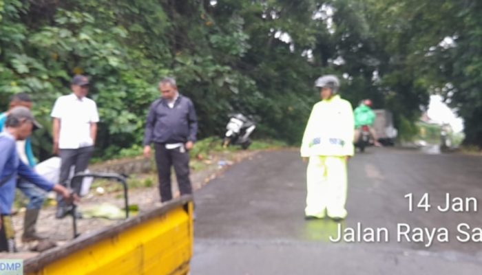 Respons Cepat PUPR, Jalan Raya Sampay–Cileles Cikulur Kini Dalam Perbaikan