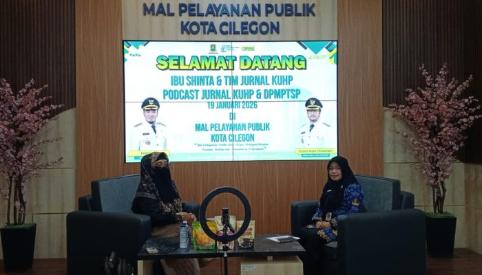 Podcast Jurnal KUHP: Kadis DPMPTSP Cilegon Paparkan Kinerja 2025, Indeks Pelayanan dan Investasi Raih Kategori A