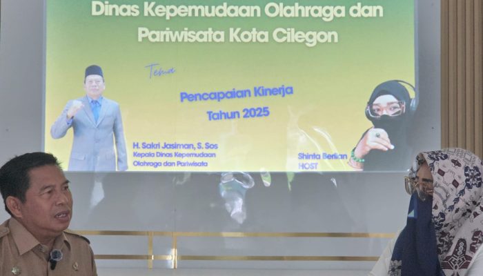 Disporapar Kota Cilegon Paparkan Kinerja 2025, Fokus Pengembangan Pemuda, Olahraga, dan Pariwisata
