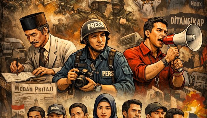 Jurnalis bukan Pelayan Penguasa, Catatan Panjang Perjuangan Jurnalis Indonesia, Dalam Peringatan Hari Pers Nasional 2026