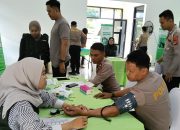 Personel Polres Serang Polda Banten Menjalani Pemeriksaan Kesehatan Berkala