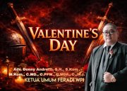 Valentine’s Day bagi Ketua Umum FERADI WPI