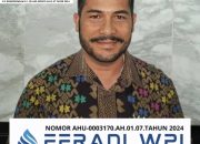 DPP FERADI WPI akan mengadakan Pelantikan Yth. Bp. Dr. Appe Hutauruk, S.H., M.H., Sebagai Ketua Dewan Penasehat DPP FERADI WPI
