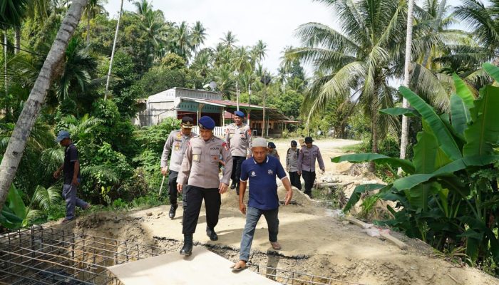 Korbrimob Polri Dampingi Pembangunan Jembatan Bailey di Aceh, Pastikan Standar Teknis dan Keselamatan Terpenuhi