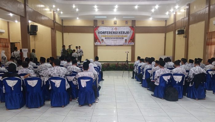 Wakil Bupati Amir Hamzah Buka Konferkab I Persatuan Guru Republik Indonesia Lebak, Ketua Iyan Fitriyana Tekankan Transformasi Organisasi