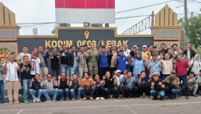 Silaturahmi Bersama Jurnalis, Dandim 0603/Lebak Letkol Inf. IG Mahendra: Mari Bangun Lebak 