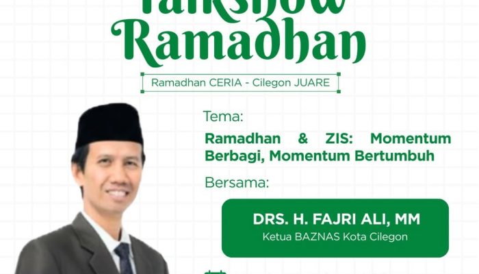 BAZNAS Kota Cilegon Gelar Talkshow Ramadhan 1447 H, Angkat Tema ZIS dan Momentum Berbagi