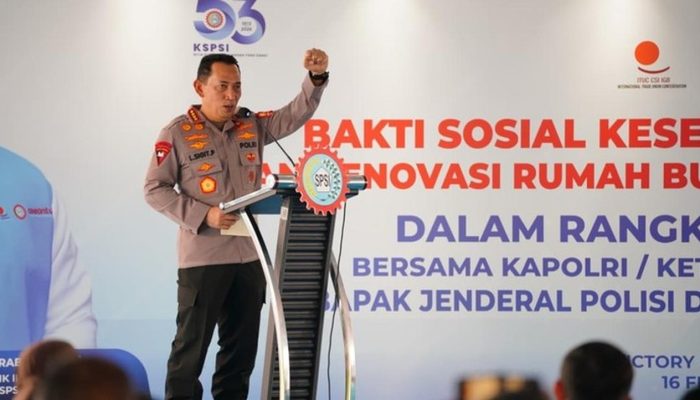 Polri Buka Akses Layanan Kesehatan dan Perkuat Pendampingan PHK, Komitmen Kapolri untuk Kesejahteraan Buruh