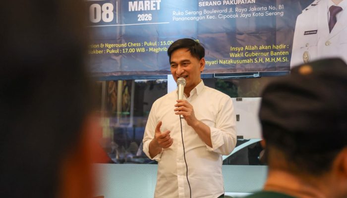 Dimyati Serahkan Penghargaan untuk Pengurus Percasi Kabupaten dan Kota se-Banten