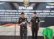 Kajati Kaltim Lantik Sejumlah Pejabat Eselon III, Tekankan Integritas dan Akselerasi Kinerja