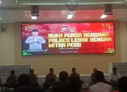 Polres Lebak Gelar Buka Puasa Bersama Wartawan, AKBP Herfio Zaki Tekankan Pentingnya Peran Media