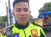 Arus Wisata Anyer-Cinangka Terpantau Lancar, Satlantas Polres Cilegon Intensifkan Pengamanan