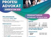 DPC PERADI Serang Buka PKPA Angkatan XIX, Ketua Shanty Wildhaniah, S.H., M.H., Ajak Calon Advokat Tingkatkan Profesionalisme