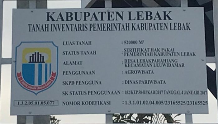 Diduga Tak Penuhi Standar, Paving Block di Kawasan Agrowisata Lebak Sudah Bergelombang dan Pecah