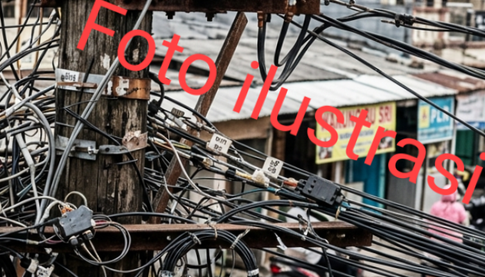 Kabel WiFi Semrawut di Curugbitung Dikeluhkan Warga, Aktivis Banten Soroti Dugaan Jaringan Ilegal