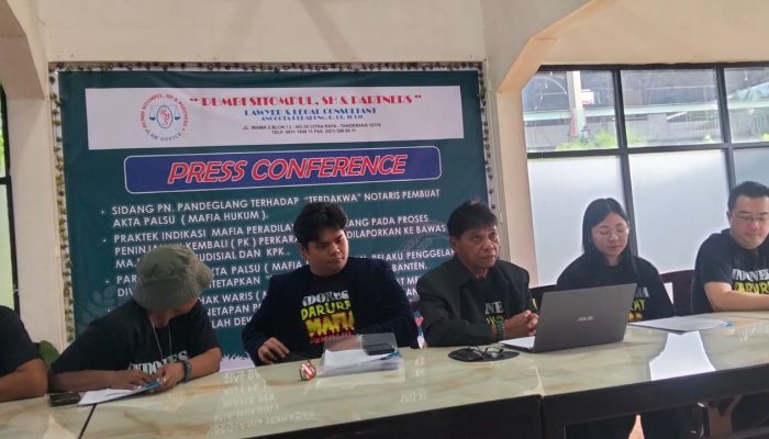 Kuasa Hukum Shandy Susanto Laporkan Panitera dan Jurusita PN Serang ke BAWAS MA, KY dan KPK, Dugaan Intervensi Proses PK Mengemuka