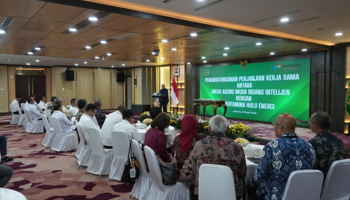 Wujudkan Kepatuhan Tata Kelola Hulu Migas, Jamintel dan PT Pertamina Hulu Energi Jalin Kerja Sama Strategis