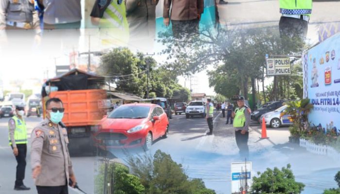 Pengaturan Arus Lalu Lintas oleh Polda Banten, Polres Cilegon di Jalur Wisata Anyer Berjalan Aman dan Lancar