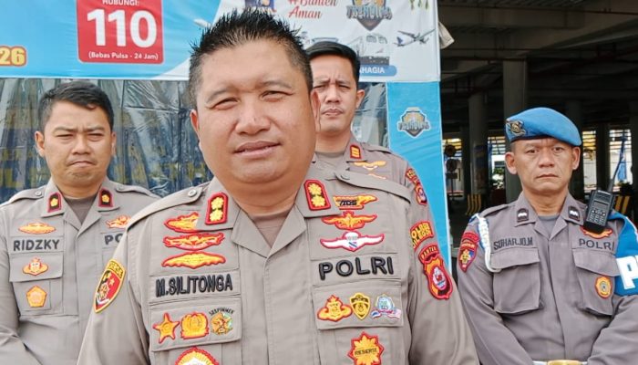 Kapolres Cilegon Pantau Arus Balik, Pelabuhan Merak Terpantau Aman dan Lancar